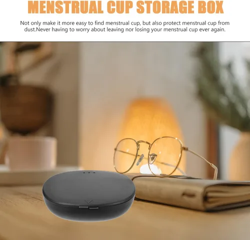 Vista 5 de Beavorty Caja de almacenamiento Caja de plástico portátil Soporte compacto Organizador de viaje para cuidado femenino