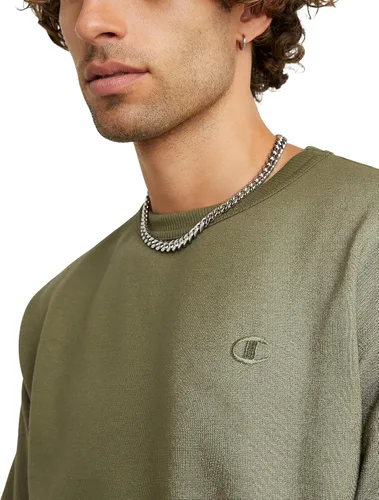 Vista 4 de Champion Men's Crewneck, Powerblend Fleece Sweatshirt, Crewneck Sweatshirts (Reg. Or Big & Tall)
