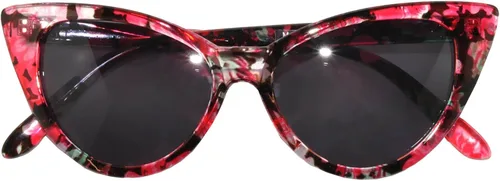 Vista 49 de OWL Gafas de sol Cateye para mujer, diseño retro clásico vintage con alas altas