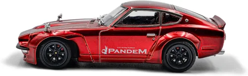 Vista 8 de Solido 1:43 Escala Pandem 240Z Rojo 1973 Diecast Model Car S4316302