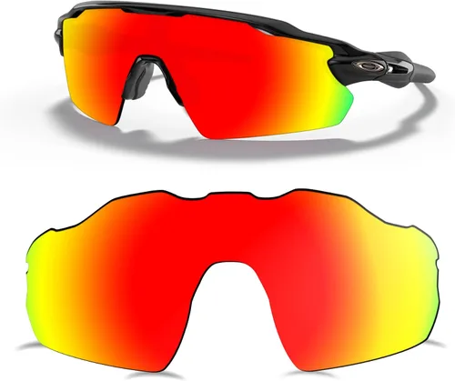 Vista 2 de Prizo ORL Lentes polarizadas de repuesto para gafas de sol Oakley Radar EV Pitch OO9211, 2 pares, MultiOptions
