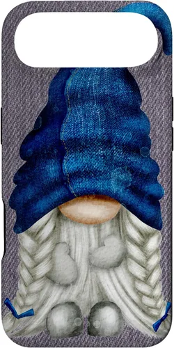 Vista 26 de Funny Gnome Girl with Blue Jeans for Women Cute Denim Case for iPhone 17