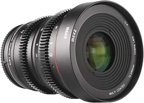 Vista 2 de Meike 1.969 in T2.2 Mini enfoque manual gran angular lente de cine para M43 Micro cuatro tercios MFT montaje cámaras BMPCC 4K Z CAM E2