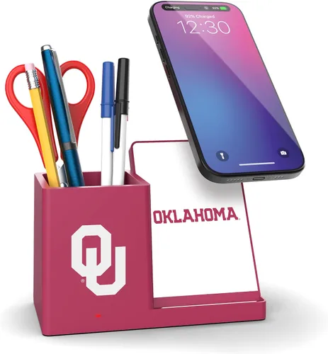 Vista 44 de SOAR NCAA - Soporte de carga inalámbrico unisex para teléfono celular y organizador de escritorio Color del