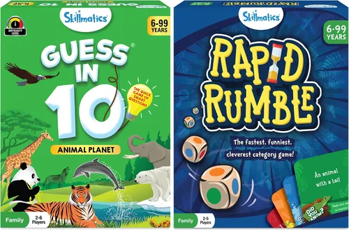 Vista 11 de Skillmatics Rapid Rumble - Juego de mesa de ritmo rápido para niños, adolescentes y adultos, diversión para la noche de juegos familiares y juguete