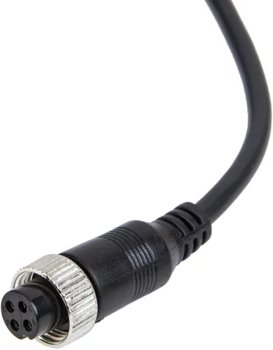 Vista 3 de Cable de extensión de video de coche de 16 pies y 16.4 ft, 4 pines, resistente al agua, a prueba de golpes, para cámara de visión trasera CCTV