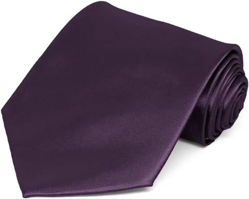 Vista 533 de tiemart Corbata de color sólido para hombre Longitud estándar
