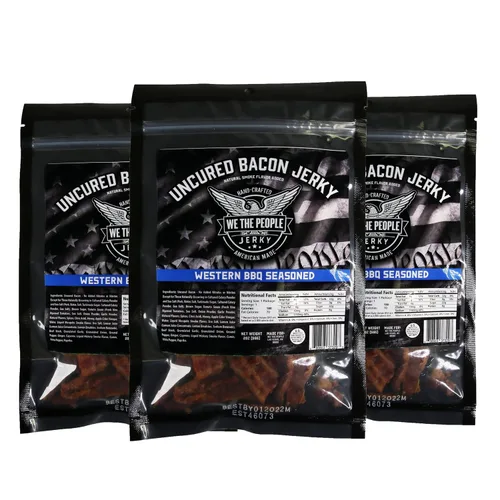 Vista 10 de We The People Fundas - Humo de madera de manzano - Cecina de tocino - Bolsa de 2 oz
