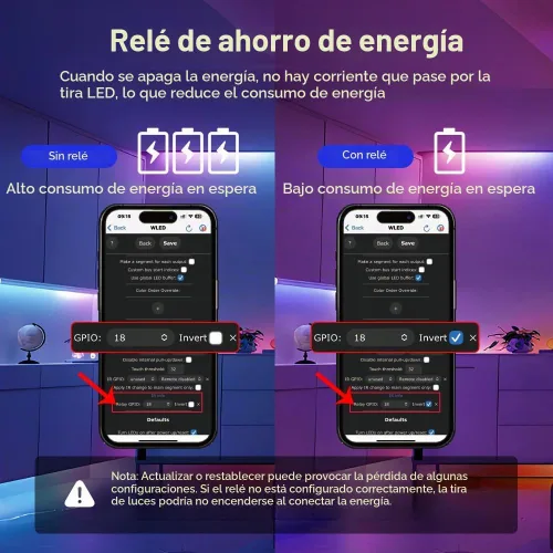 Vista 6 de GLEDOPTO Controlador de tira de luces LED WLED Elite de 6 canales