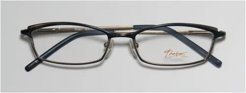Vista 2 de Thalia Grazia - Lentes de aro completo para mujer y mujer con bisagras de resorte con forma elegante y elegante para el cuidado de la visión