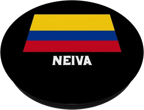 Vista 2 de Neiva Escudo Bandera Colombia Escudo Bandera Escudo PopSockets intercambiables PopGrip