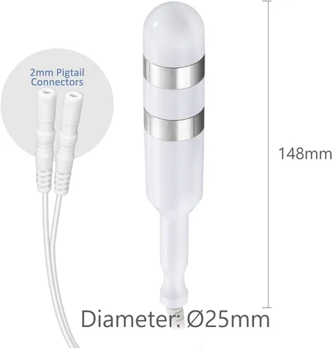 Vista 7 de iStim Sonda médica para la estimulación eléctrica del músculo del piso pélvico, alivio de la incontinencia - PR-03A con la máquina del ccsme