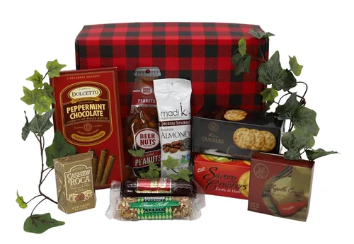 Vista 8 de Gift Basket Village Cesta de regalo con texto en inglés "It's a Guy Thing" para hombre