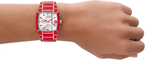 Vista 6 de Diesel Reloj Cliffhanger de cuarzo de acero inoxidable para todo género