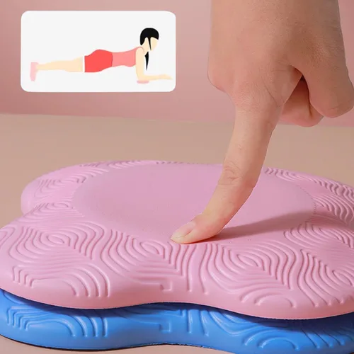 Vista 5 de Yogas Rodillamiento Almohadilla Protectora Antideslizante Yogas Almohadillas de Espuma Deportiva Cojín de Equilibrio Suave Almohadilla Plana Duradera