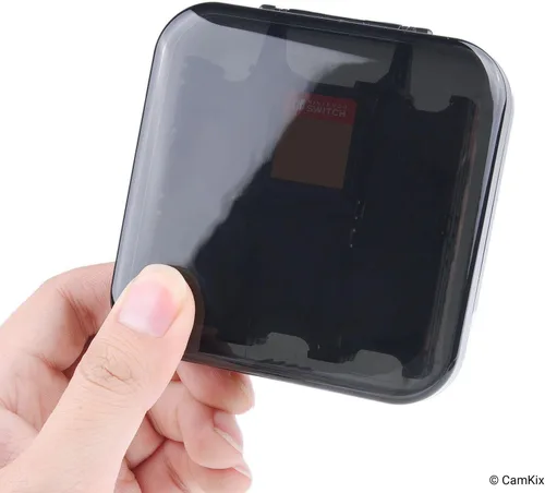 Vista 7 de CamKix Kit de almacenamiento y protección compatible con Nintendo Switch cubierta de TPU de silicona, protector de pantalla antiarañazos, estuche
