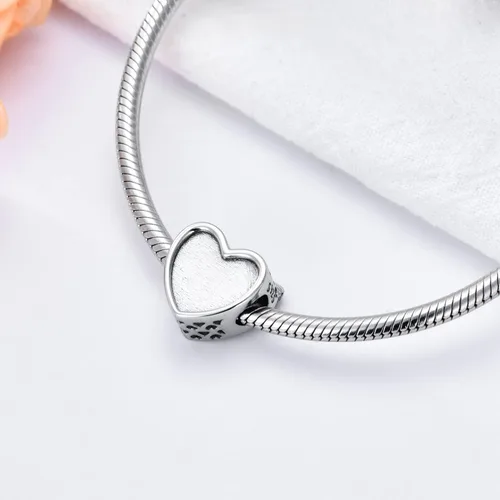 Vista 6 de LONAGO Abalorio de plata de ley 925 con diseño de mariposa y pavo real para mujer