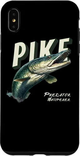 Vista 11 de iPhone 16 Northern Pike Whisperer Fishing Enthusiasts Angler Fishermen Case