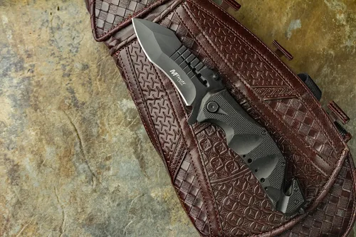 Vista 8 de MTech USA MT-A845BK Cuchillo con resorte, 5" cerrado, hoja negra