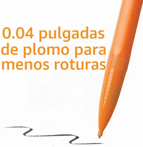 Vista 7 de BIC Lápiz mecánico Xtra-Strong, barril colorido, punta gruesa (0.035 in), 24 unidades, paquete de 2