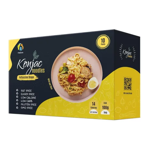 Vista 15 de Hethstia Fideos de Konjac con Fibra de Avena, Fettuccine Shirataki Keto Bajo en Carbohidratos, Pasta de Konjac Sin Gluten, Vegana, Sin Azúcar, Baja