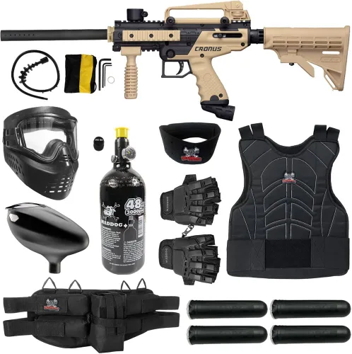 Vista 12 de Maddog Tippmann Cronus Tactical Protective Paintball Gun Marker Starter Package