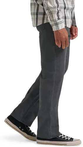 Vista 3 de Wrangler Authentics - Jeans de ajuste estándar y pretina Comfort Flex, para hombre