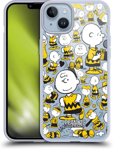 Vista 19 de Head Case Designs Funda de gel suave con licencia oficial de Peanuts Autumn Charlie Brown compatible con Apple iPhone 7 Plus/iPhone 8 Plus