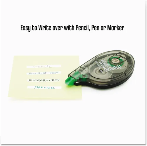 Vista 3 de Tombow 68620 Cinta correctora MONO, no recargable, 1/6" x 394", cinta blanca