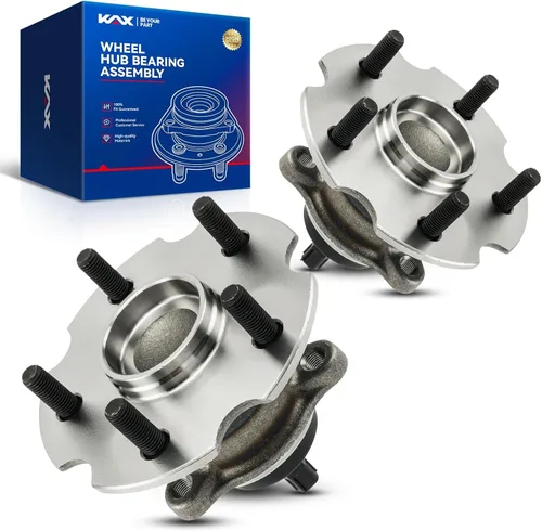 Vista 65 de KAX 510063 Rodamiento de rueda delantera compatible con Toyota Camry 2004-2017, Ford Edge 2007-2014, Toyota Sienna 2004-2010, conjunto de cubo