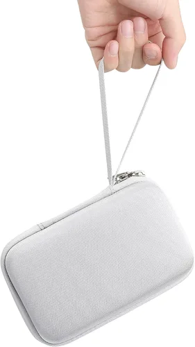 Vista 6 de khanka Estuche de viaje rígido de repuesto para etiquetadora NIIMBOT D101 de 0.4 a 1 pulgada, solo funda EVA Hard Shell, Mesh Pocket Accessory