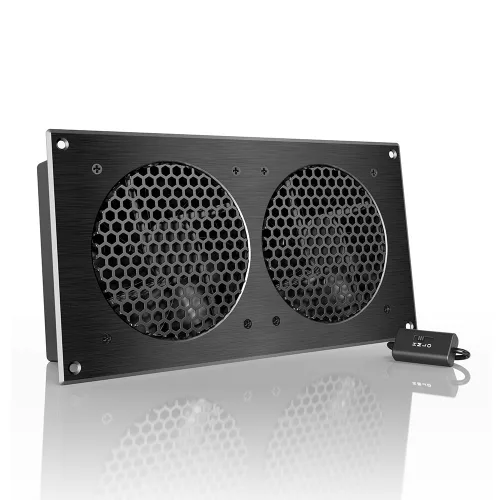 Vista 12 de Kit de ventilador de refrigeración para armarios, para sistema de cine en casa o receptor de AV, de AC Infinity, AI-CFS80BA