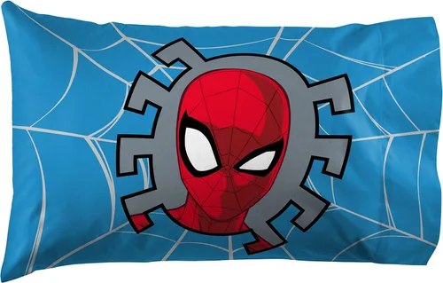Vista 8 de Marvel Spiderman - Juego de edredón tamaño matrimonial de 5 piezas
