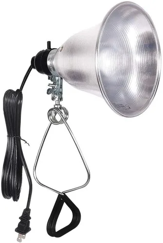 Vista 16 de Simple Deluxe - Lámpara de techo con abrazadera de 5.5 pulgadas con reflector de aluminio de hasta 60 W, casquillo E26 (sin foco incluido), cable
