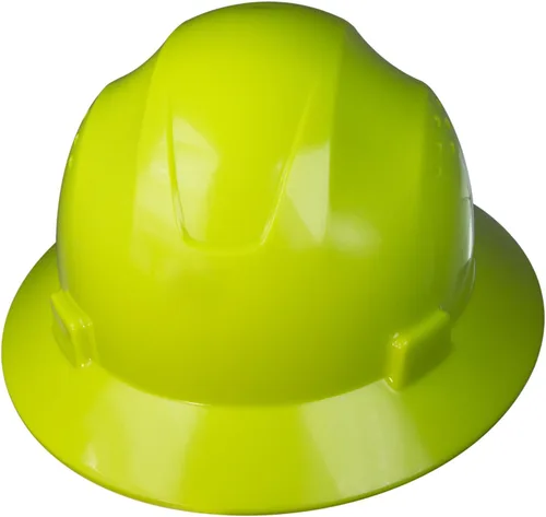 Vista 9 de EPP Por JORESTECH - Casco de Seguridad de Ala Completa Estilo HDPE con Suspensión de Trinquete Ajustable Para Trabajo, Hogar, y Protección General