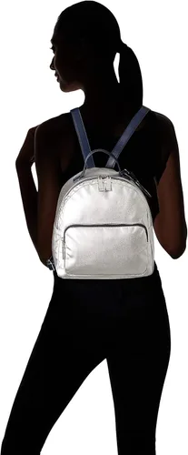 Vista 6 de Tommy Hilfiger Mochila Julia para mujer, plateado