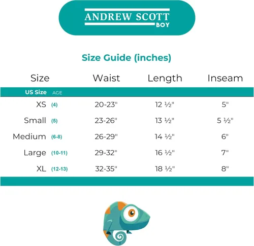 Vista 6 de Andrew Scott Paquete de 3 pantalones cortos deportivos de forro polar para niños Pantalones cortos deportivos de baloncesto con cordón