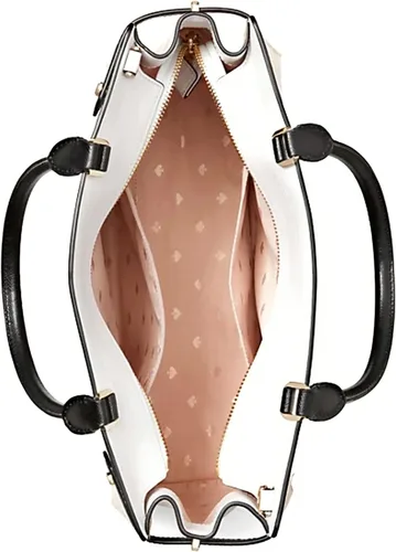Vista 4 de Kate Spade Staci Cameron - Bolso bandolera grande, color beige cálido