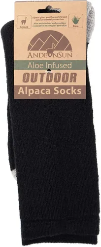 Vista 2 de Darn Warm - Calcetines de alpaca antiolor - La mejor solución natural para pies fríos - Perfecto para actividades al aire libre