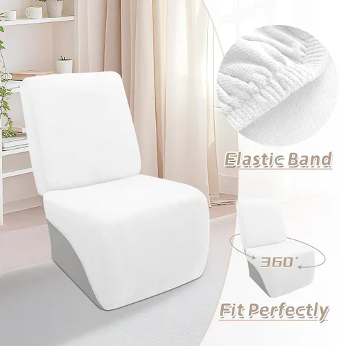 Vista 466 de Arfntevss Fundas de sofá seccional reclinable de terciopelo, Funda de sofá seccional de esquina para sofá reclinable, Funda elástica suave