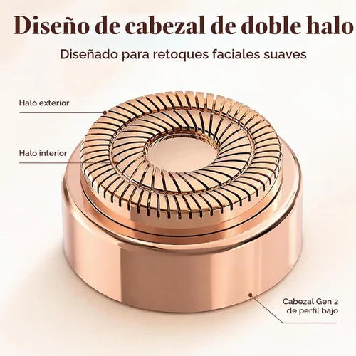 Vista 4 de Cabezales de repuesto para Flawless Generation 2, compatibles con el removedor de vello facial impecable Finishing Touch para mujeres, cuchillas