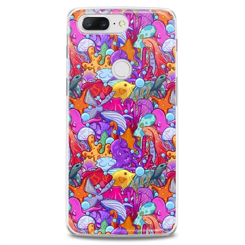 Vista 3 de Funda de repuesto de TPU para OnePlus 10 9 Pro 8T 7T 6T N10 200 5G 5T 7 Pro Nord 2 silicona Alien Trippy Slim Fit Linda ligera Crazy Teen Cool Clear