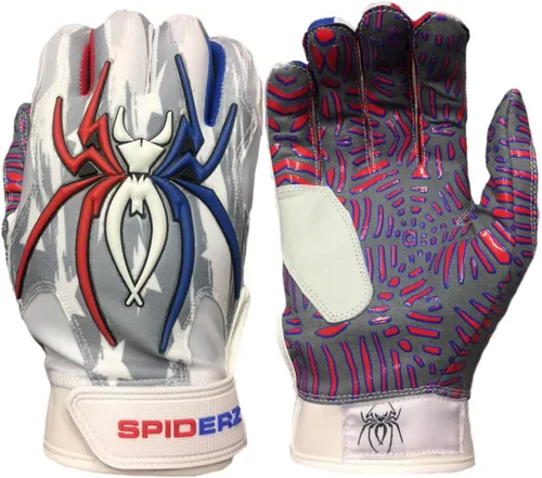 Vista 26 de Guantes de bateo híbridos de Spiderz
