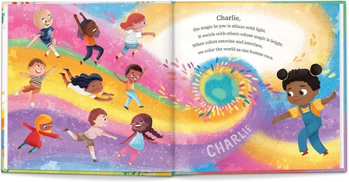Vista 7 de I See Me! La magia en mí - Historia infantil personalizada (tapa dura)