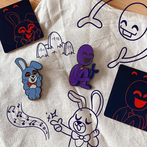 Vista 4 de Youtooz Five Nights At Freddy's Pin, pines oficiales de FNAF, colección de pines de coleccionistas FNAF incluye pin de Youtooz Five Nights At