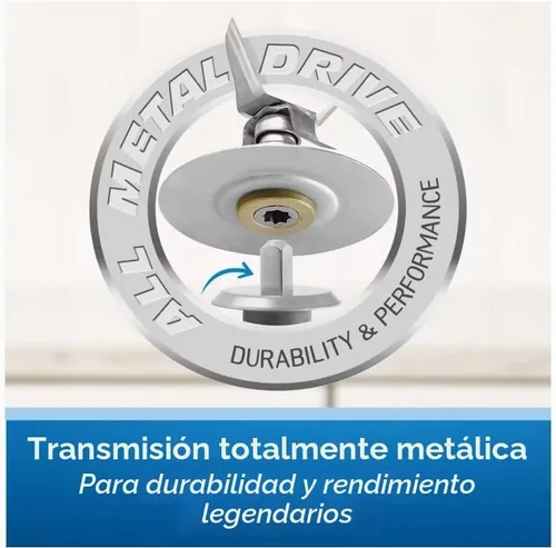 Vista 6 de Oster Licuadora fácil de usar con 5 ajustes de velocidad y motor de 700 vatios, color blanco
