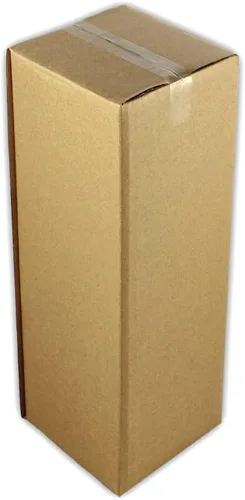 Vista 4 de EcoSwift Caja de embalaje de cartón corrugado de 4 x 4 x 18 pulgadas, caja de envío móvil por correo, caja de cartón de 4 x 4 x 18 pulgadas