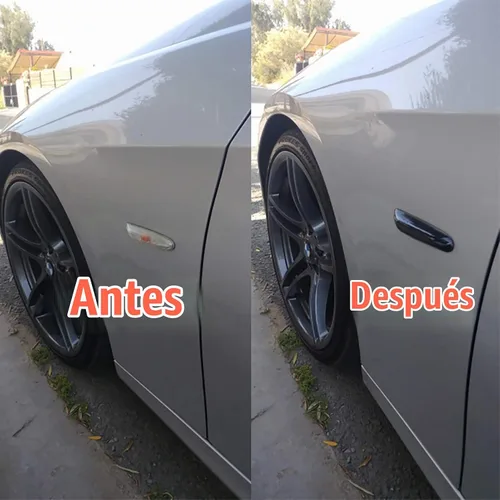 Vista 5 de Xinctai 2 unids lente humo ámbar LED marcador lateral luz intermitente lámpara para BMW E60 E61 E90 E91 E92 E93 E81 E82 E88 E46 E83 E84 1/3/5/X3/X1