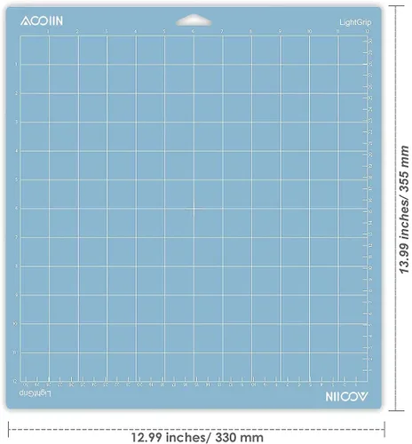 Vista 6 de AOOIIN Alfombrilla de corte LightGrip de 12 x 12 pulgadas para Cricut Explore One/Air/Air 2/3/4/Maker/Maker 3/Maker 4, accesorios de repuesto