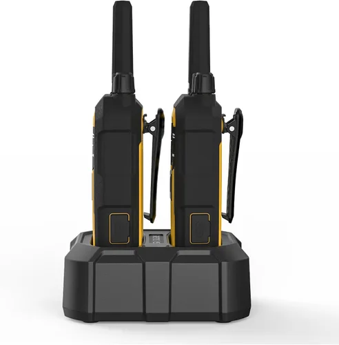 Vista 16 de Retevis Walkie Talkies de construcción RB48 largo alcance, durabilidad